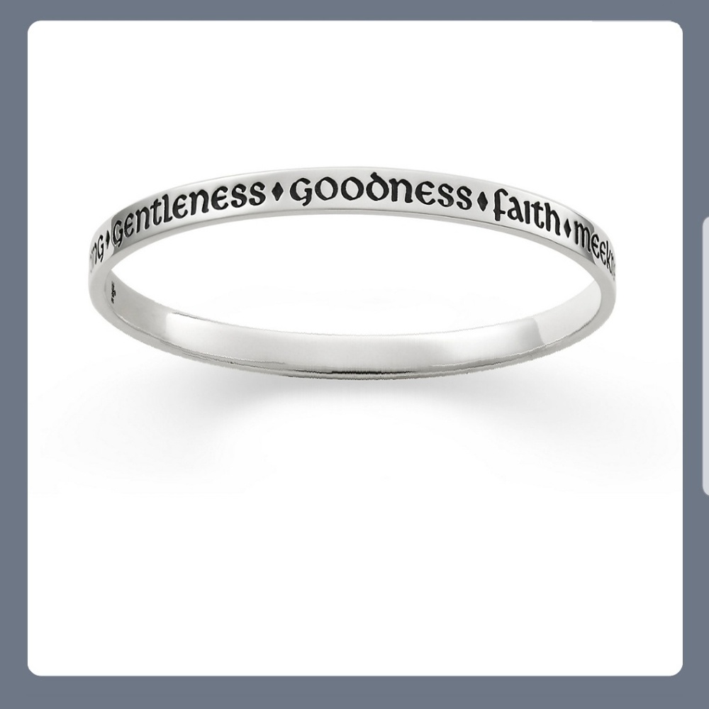 Fruit of the spirit bangle bracelet James Avery M